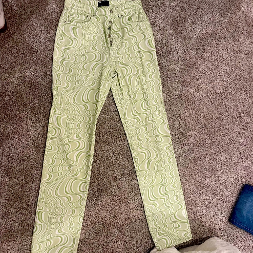 ASOS patterned jeans- size 28/36 (tall)